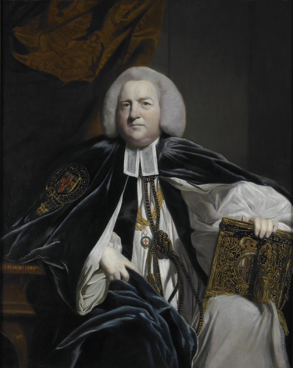 Robert Hay Drummond, D. D. Arcybiskup Yorku i Kanclerz Orderu Podwiązki autorstwa Joshua Reynolds