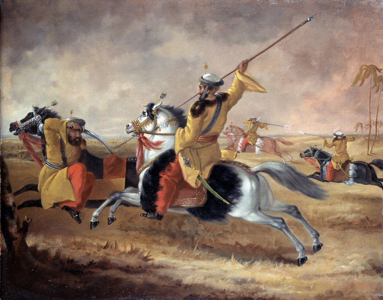 Skinners Horse at Exercise, ok. 1840 autorstwa Joshua Reynolds