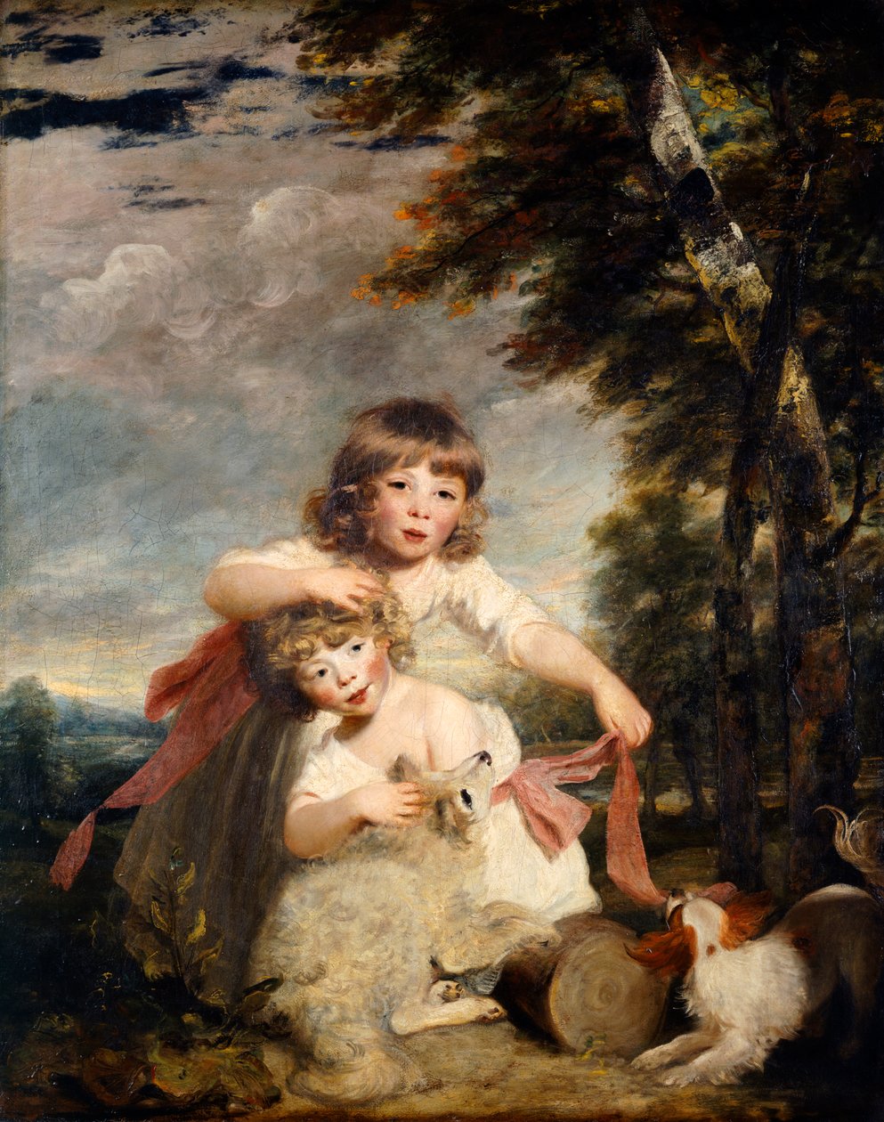 Dzieci Brummella autorstwa Joshua Reynolds