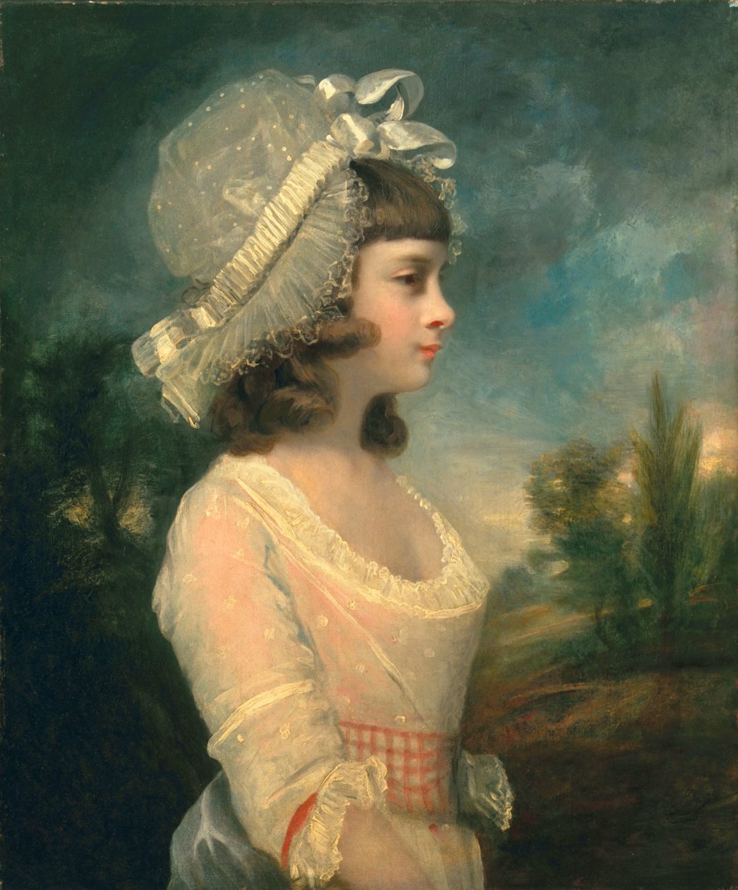 Hon. Theresa Parker, później Hon. Teresa Villiers, 1787 autorstwa Joshua Reynolds