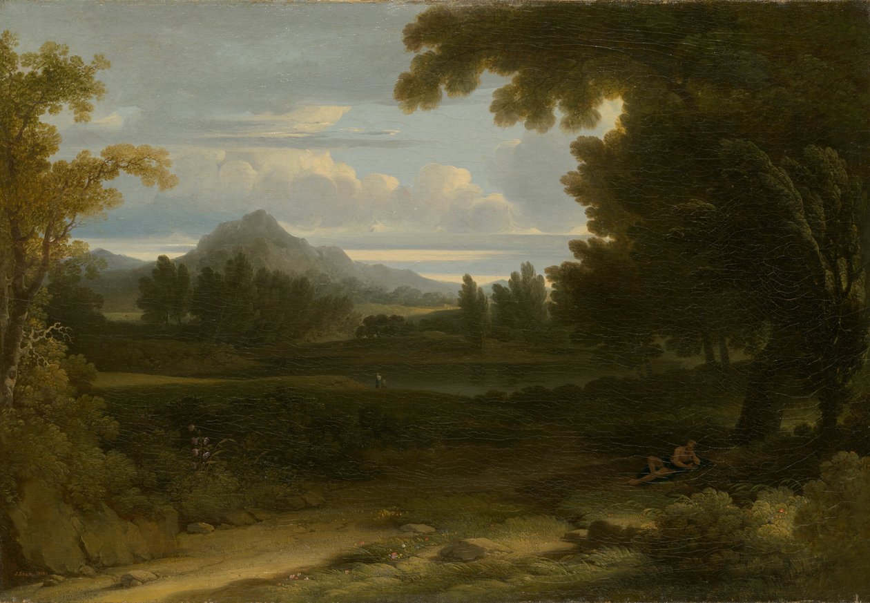 Samotność, 1818. autorstwa Joshua Shaw