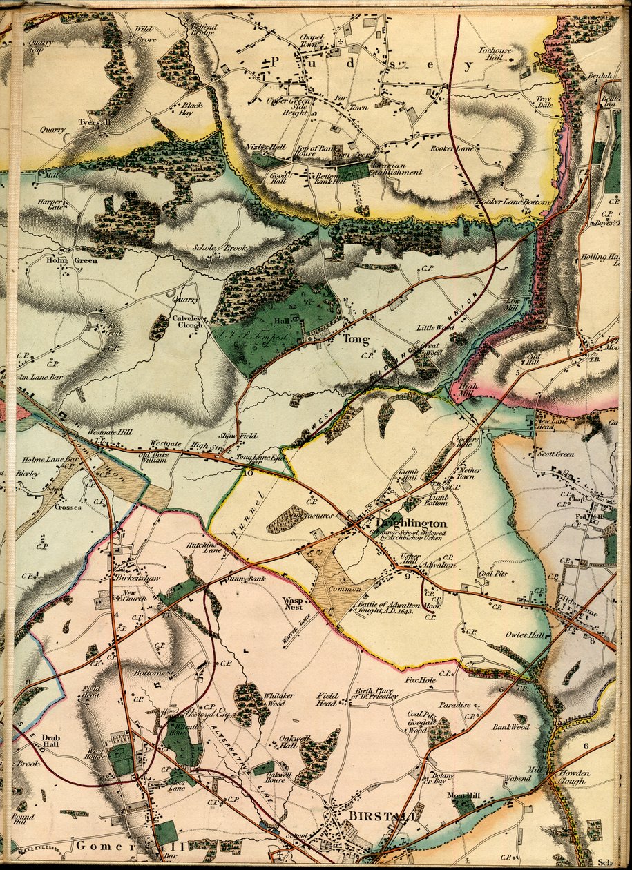 C2, Pudsey, Tong, Drighlington i Birstall autorstwa Joshua Thorp