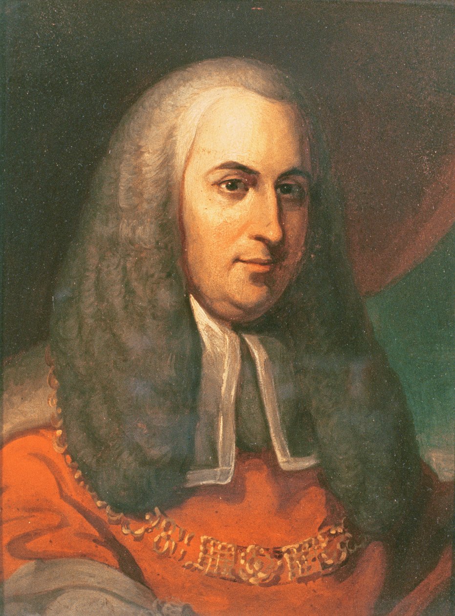 Charles Pratt (1714-94) hrabia Camden (olej na tartaku) autorstwa Joshua after Reynolds