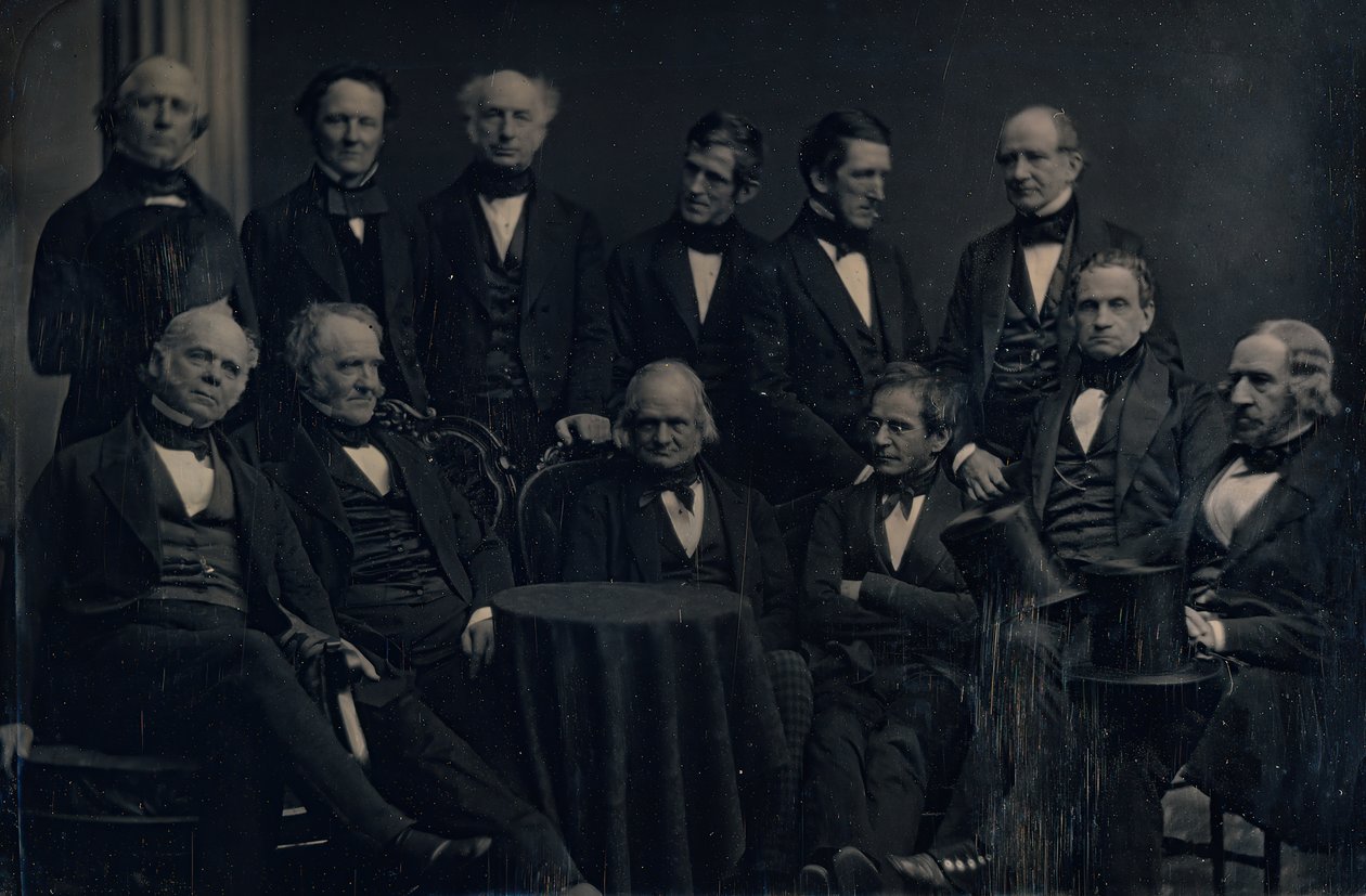 Boston Lekarze, ca. 1850. Twórcy: Josiah Johnson Hawes, Albert Sands Southworth. autorstwa Josiah Johnson Hawes, Albert Sands Southworth