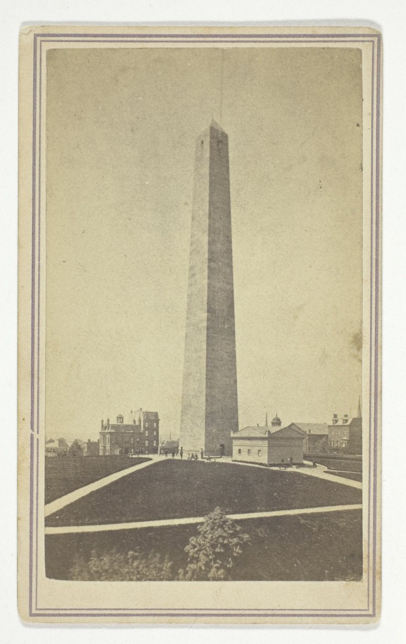 Pomnik Bunker Hill autorstwa Josiah Johnson Hawes