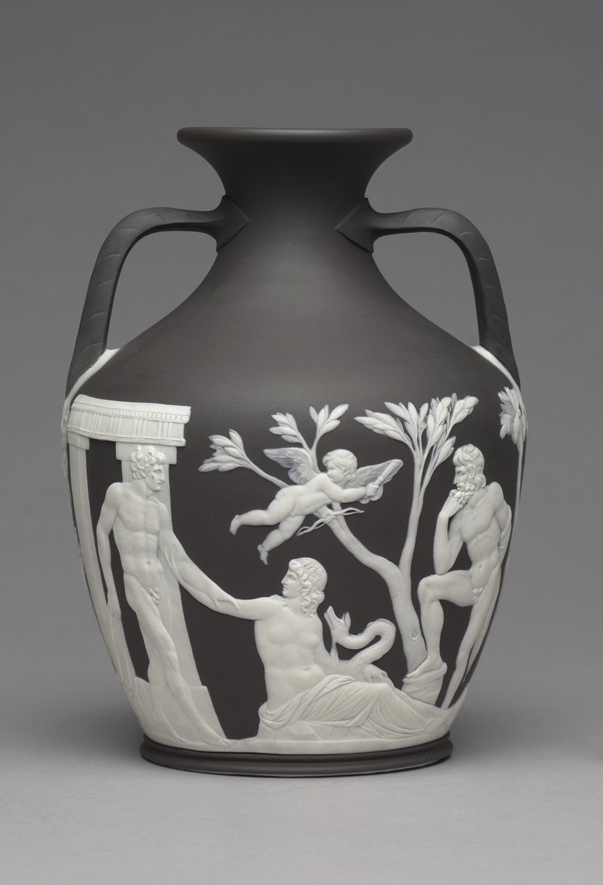 Wazon Portlandzki, ok.1790 autorstwa Josiah Wedgwood