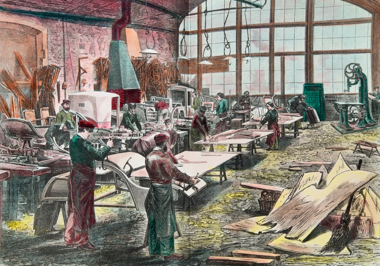 atelier de menuiserie autorstwa Josse Photo