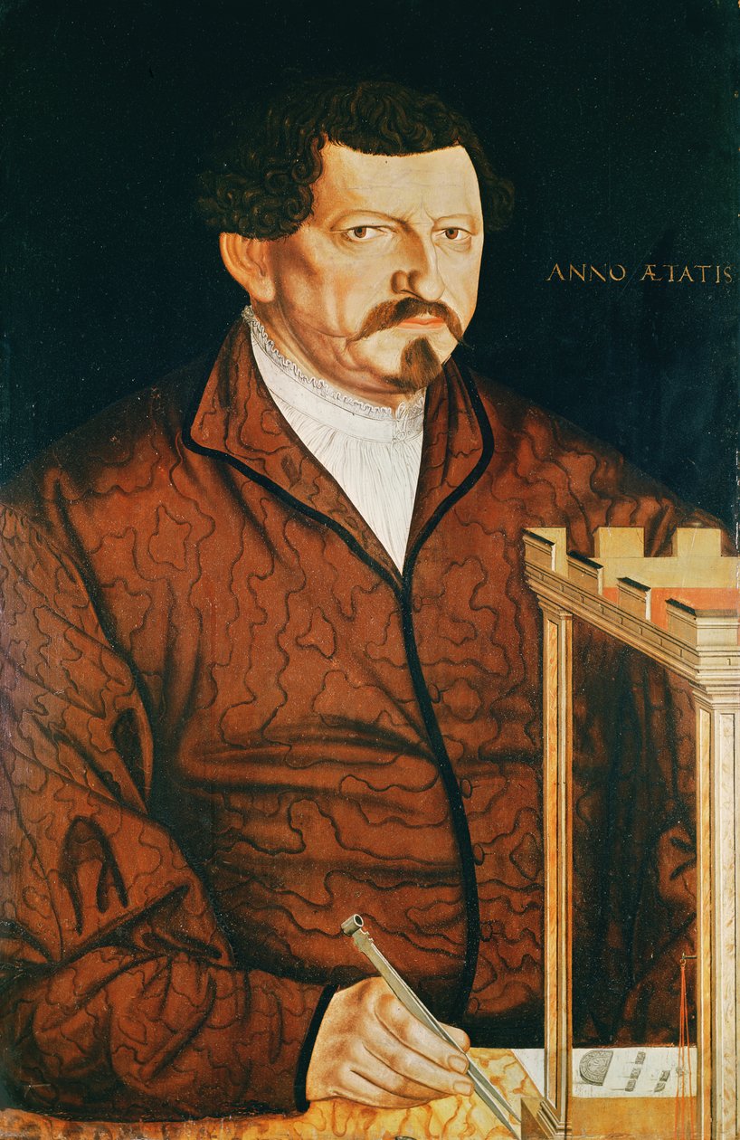 Portret wytwórcy medalionów autorstwa Jost Amman