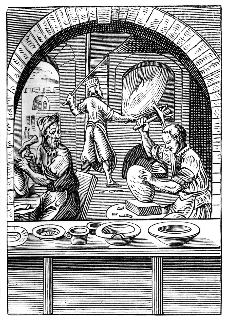 Umywalka, XVI w. 1849 r. autorstwa Jost Amman