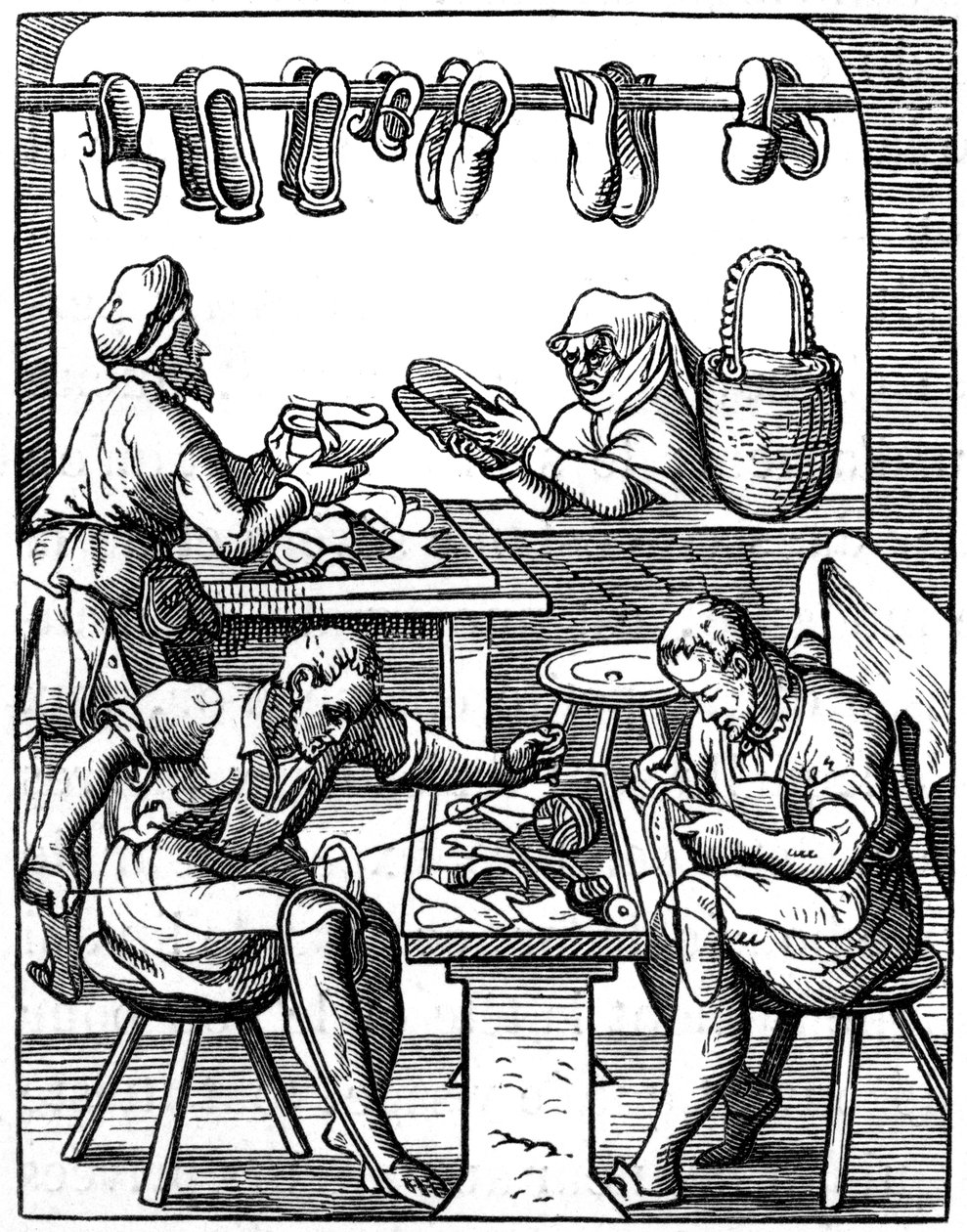 Szewc, XVI wiek 184. autorstwa Jost Amman