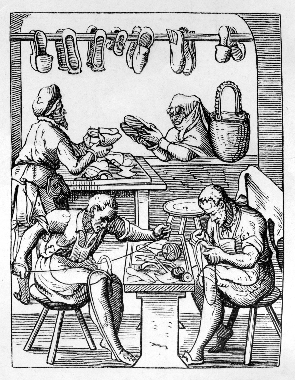 Szewc, c1559-1591 autorstwa Jost Amman