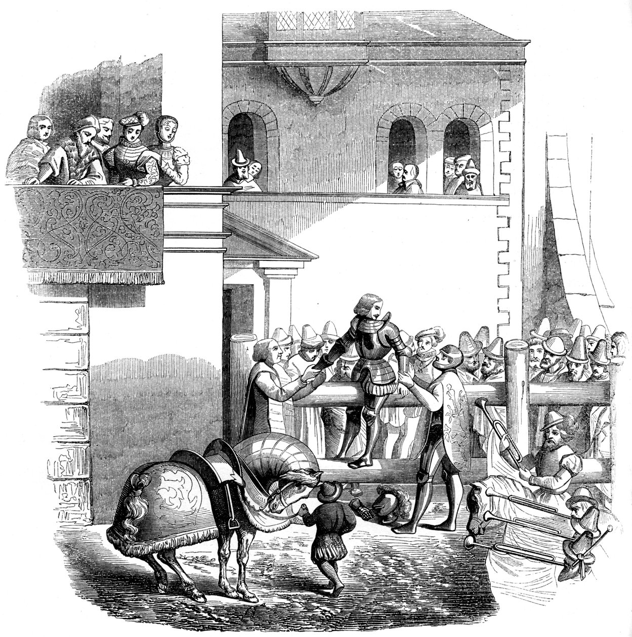 Zużycie rycerza, 1565 1849. autorstwa Jost Ammon