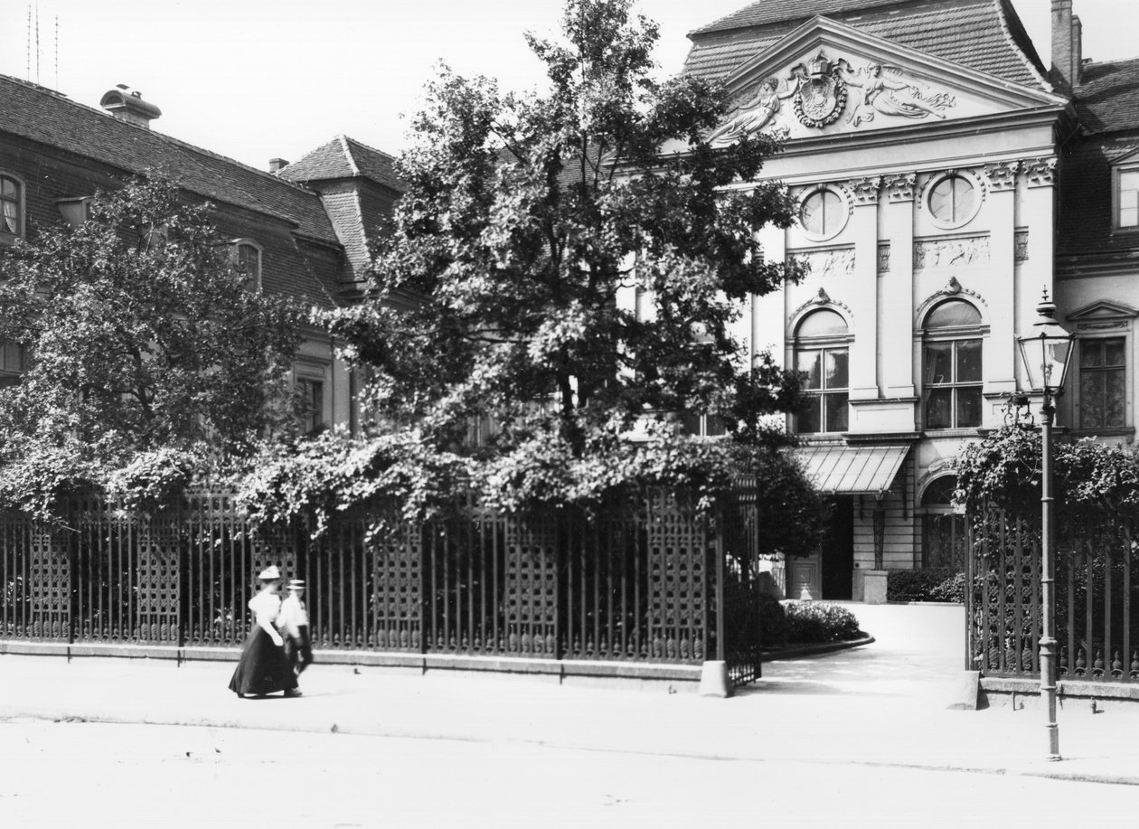 Kancelaria Cesarska, Wilhelmstrasse, Berlin, ok. 1910 autorstwa Jousset