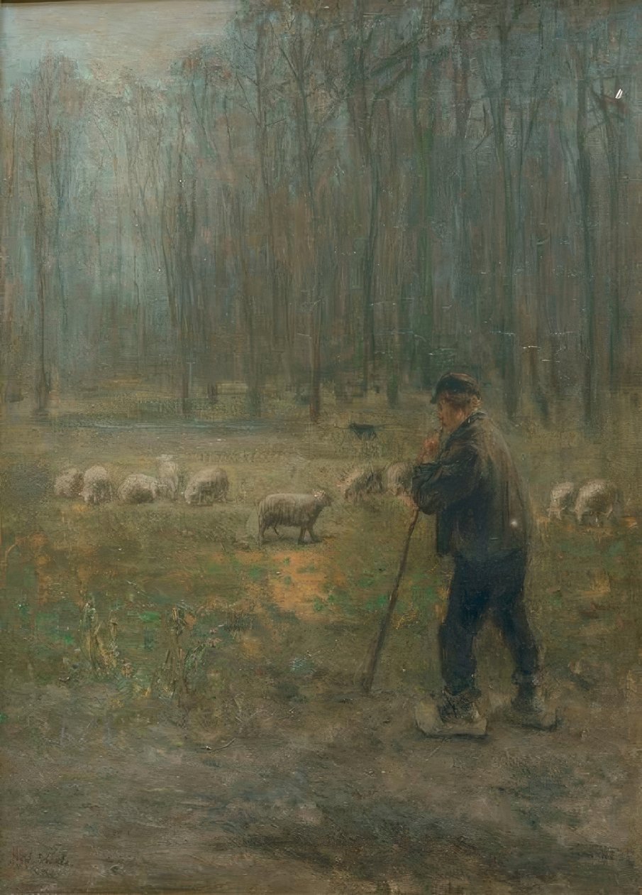 Pasterz autorstwa Jozef Israëls