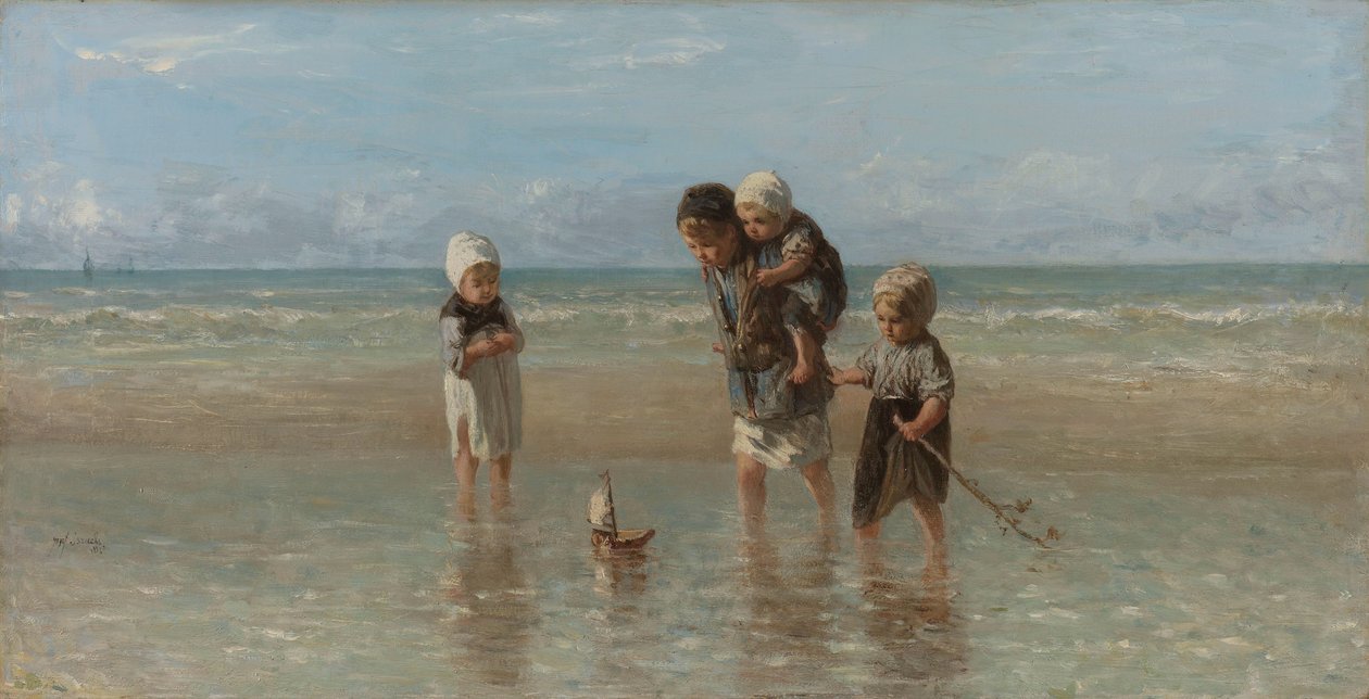 Dzieci morza autorstwa Jozef Israëls