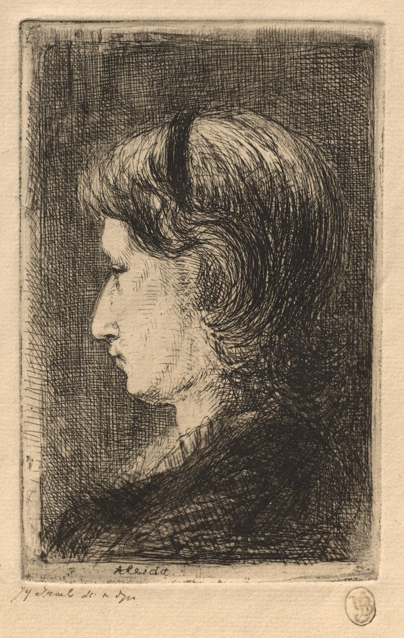 Portret pani Izrael, 1875. autorstwa Jozef Israëls