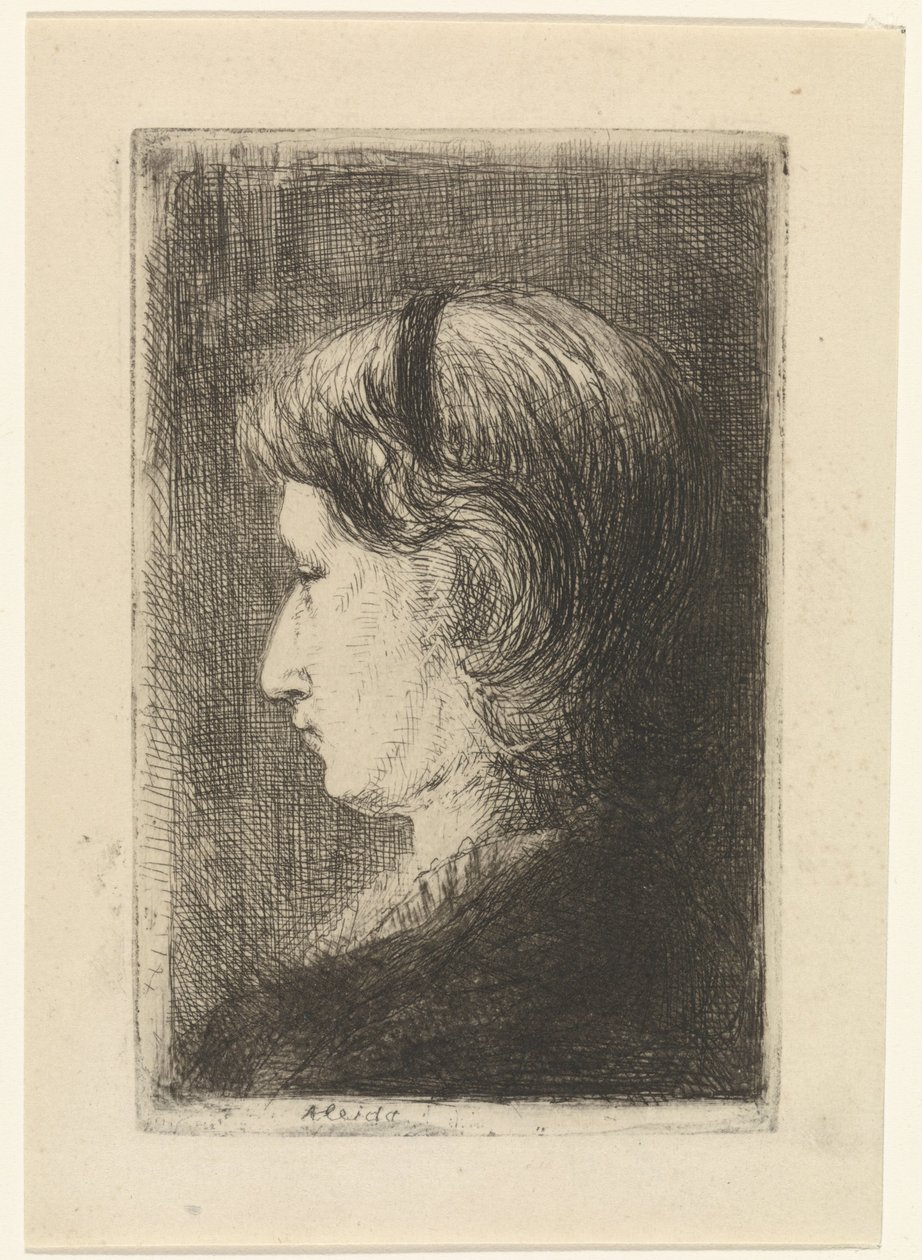 Portret owcy Aleidy autorstwa Jozef Israëls