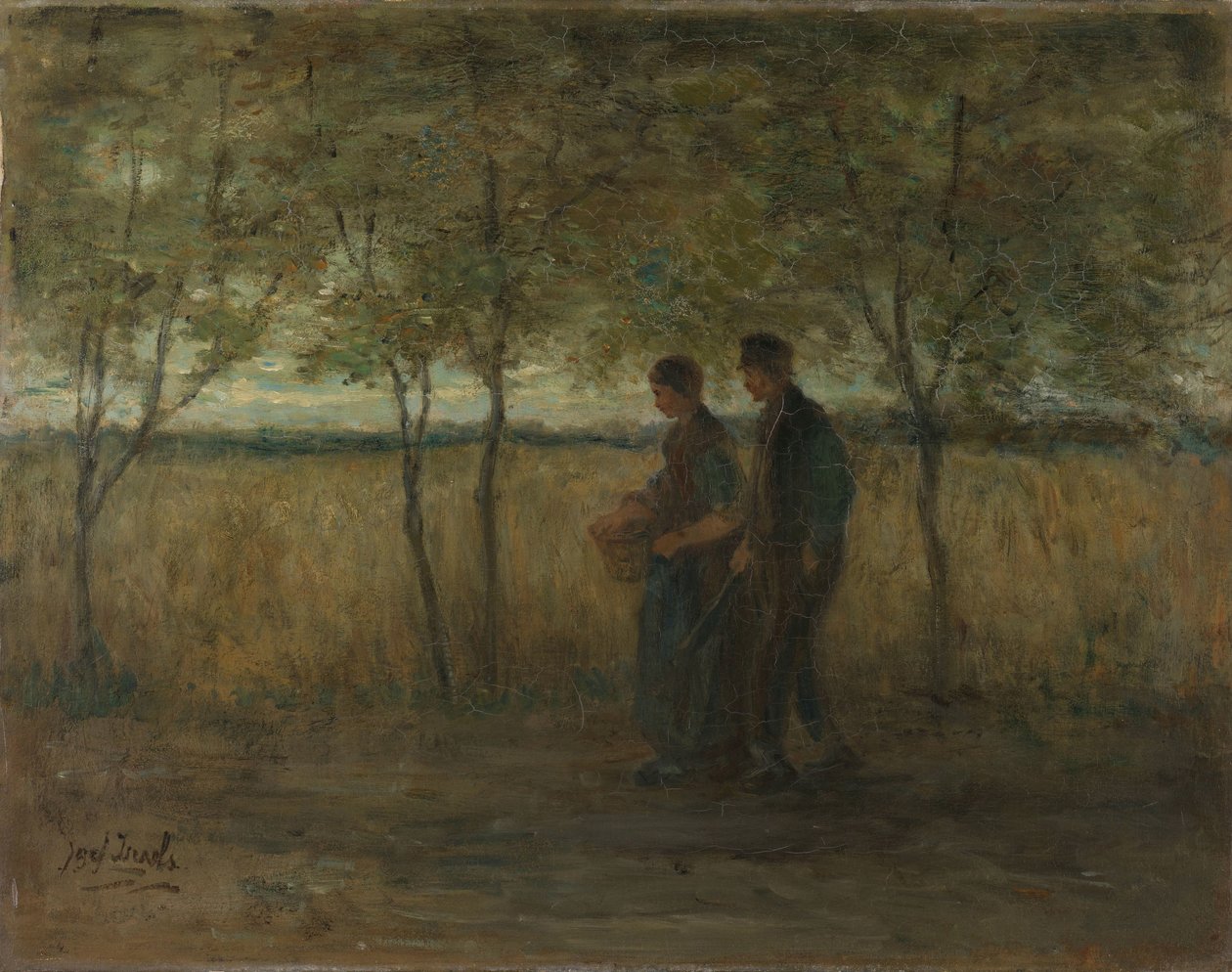 „Zwrot do domu” autorstwa Jozef Israëls