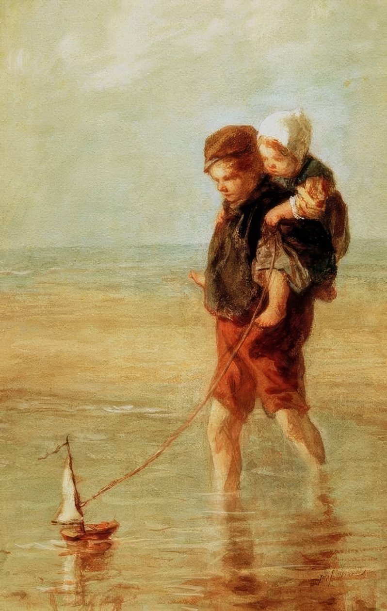 Młody Nawigator autorstwa Jozef Israëls