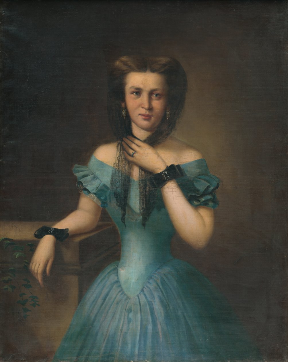 Portret wdowy autorstwa Jozsef Molnar