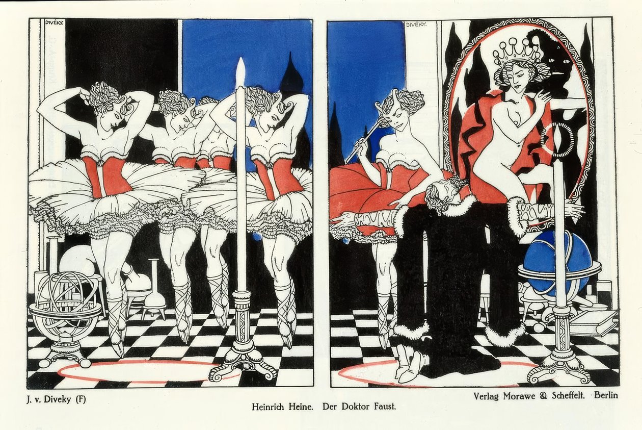 Doktor Faust autorstwa Jozsef Diveky