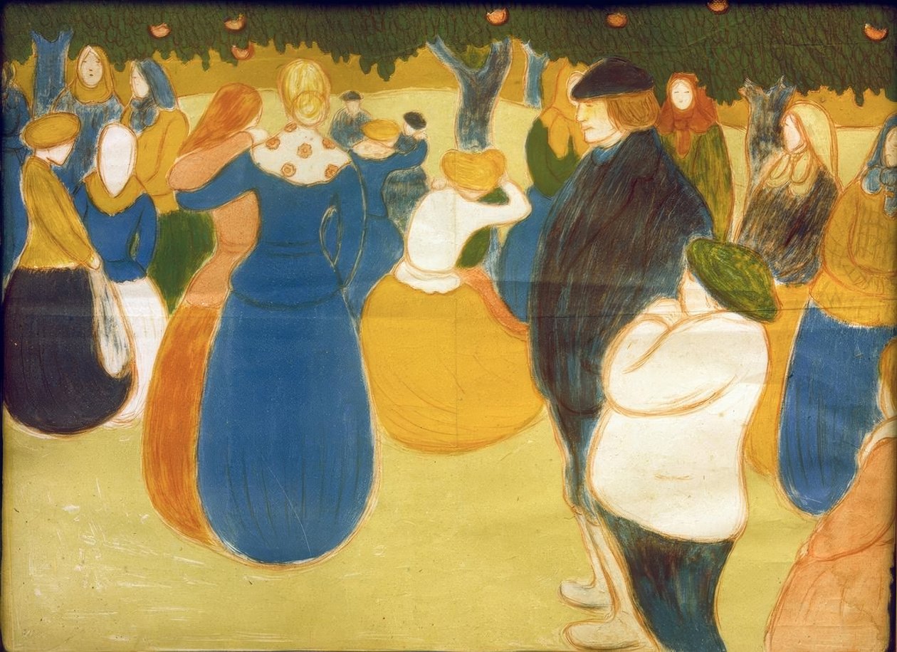 Targi w Bretanii autorstwa József Rippl Rónai