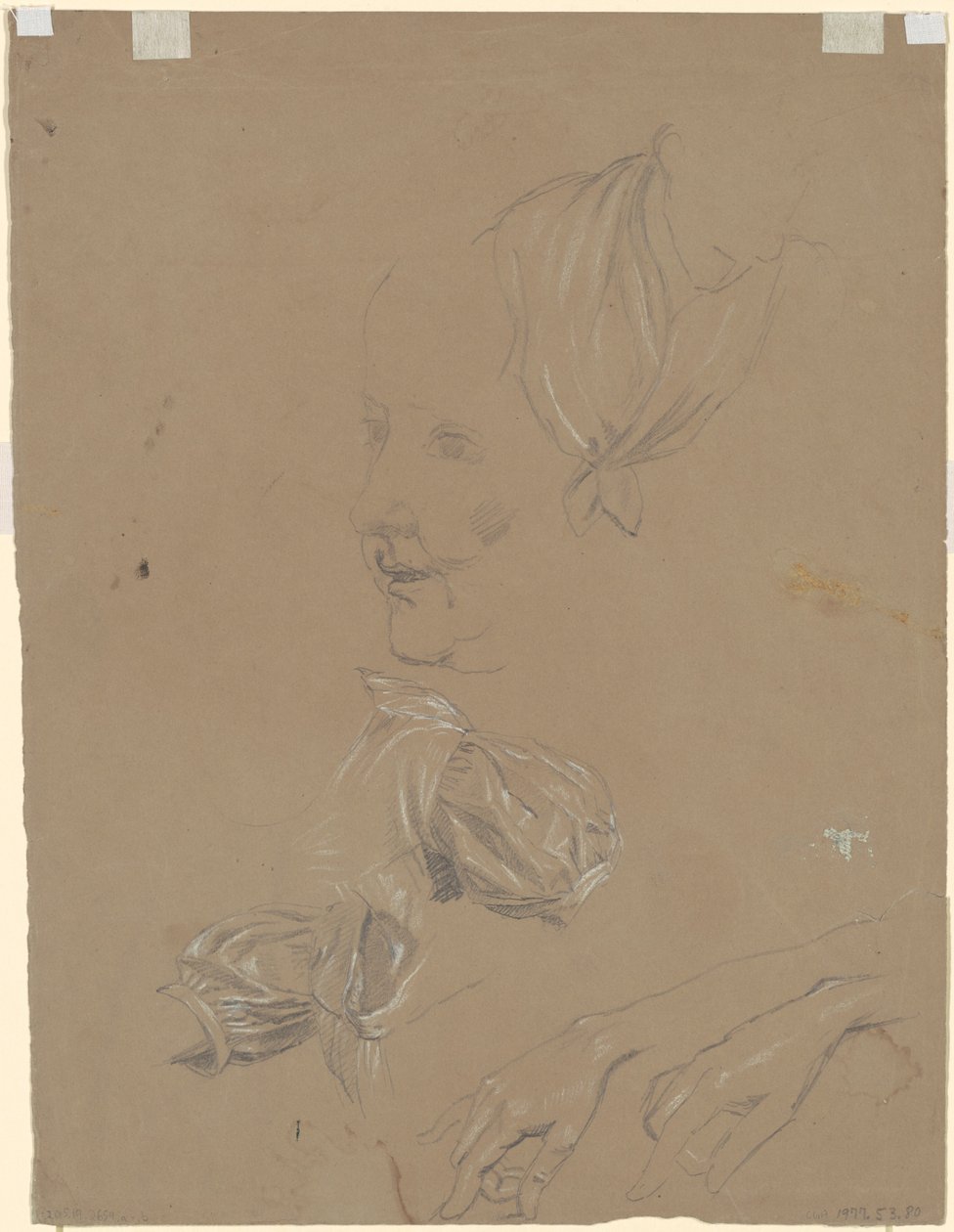 Studia kobiety i jej sukni [verso] autorstwa Jr. Enoch Wood Perry
