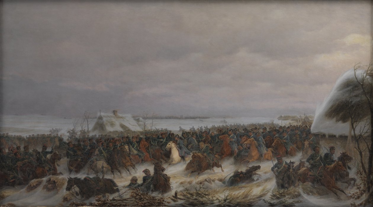 Afera w Vorbasse w dniu 29 lutego 1864 r. autorstwa Jørgen V. Sonne