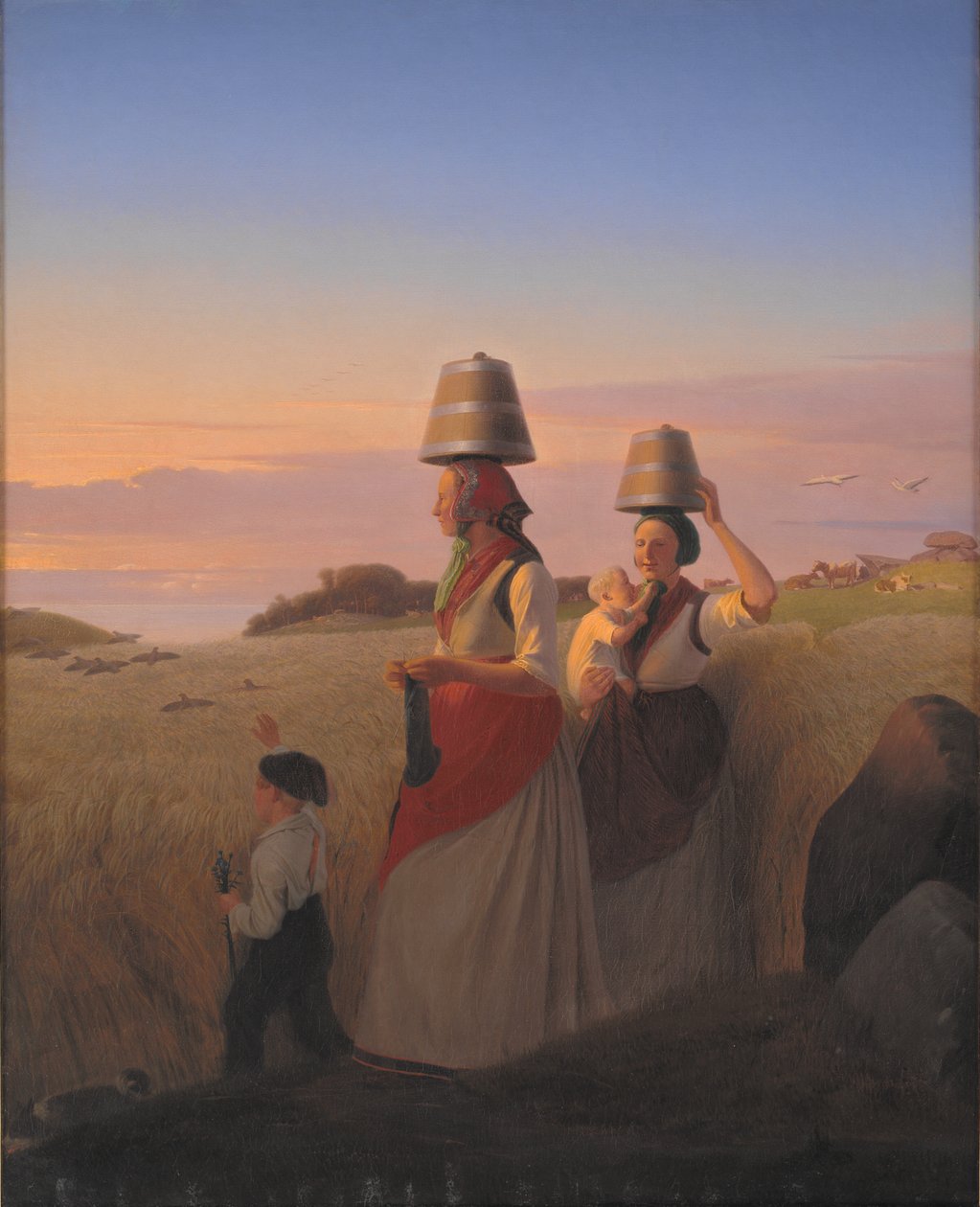 Scena wiejska autorstwa Jørgen V. Sonne