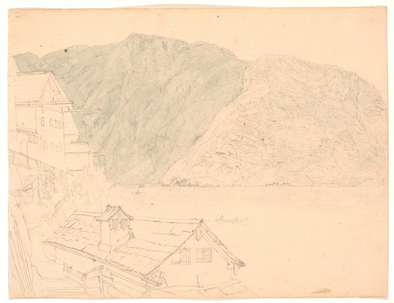 Jezioro w Gmunden autorstwa Jørgen V. Sonne