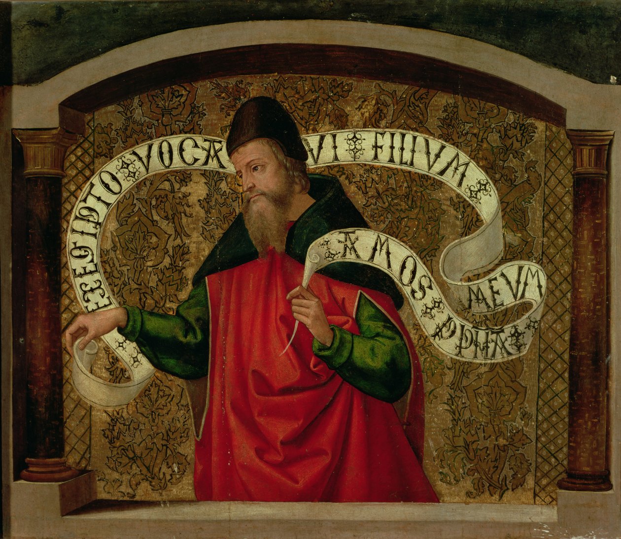 Prorok Amos, 1535 autorstwa Juan de Borgoña
