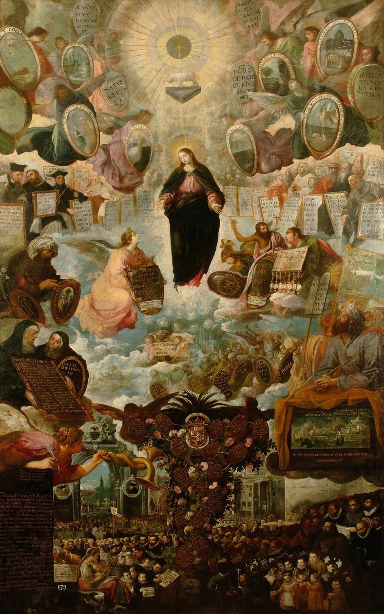 Alegoria Niepokalanej Dziewicy Maryi autorstwa Juan de Roelas