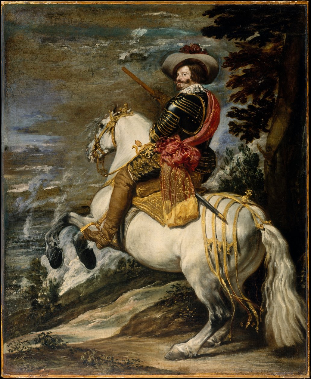 Don Gaspar de Guzmán, hrabia-książę Olivares autorstwa Juan Bautista Martinez Del Mazo