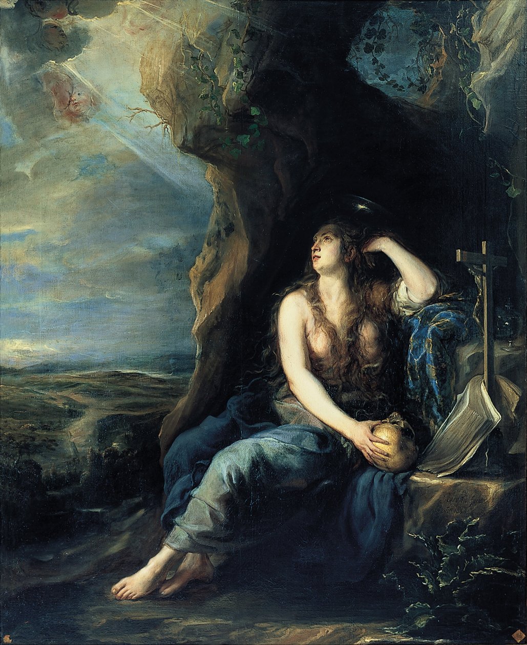 Pokutująca Magdalena autorstwa Juan Carreño de Miranda