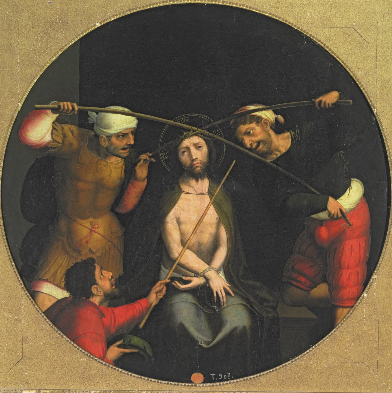 Chrystus ukoronowany cierniami autorstwa Juan Correa de Vivar