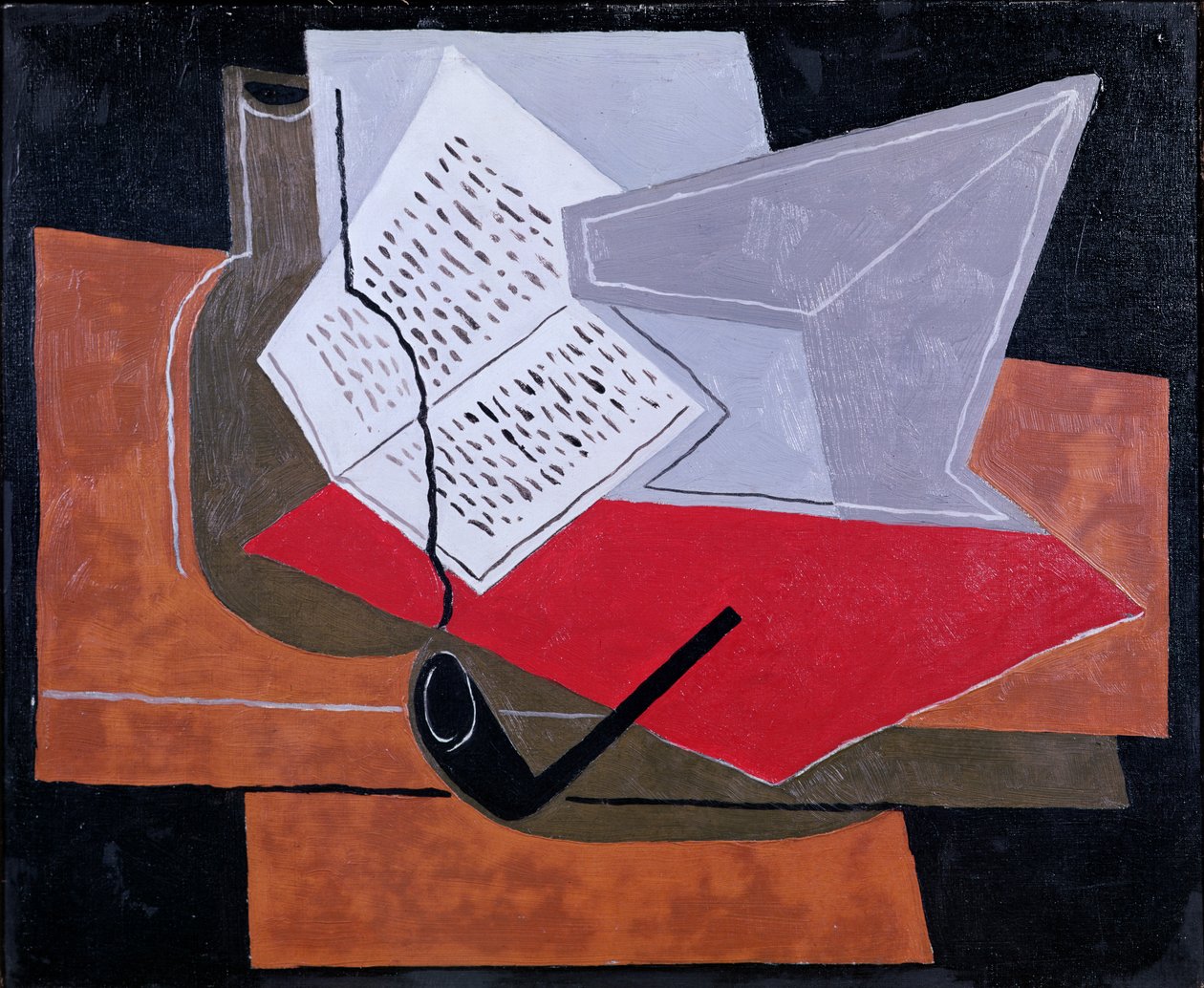 کڅوړه او کتاب پولی autorstwa Juan Gris