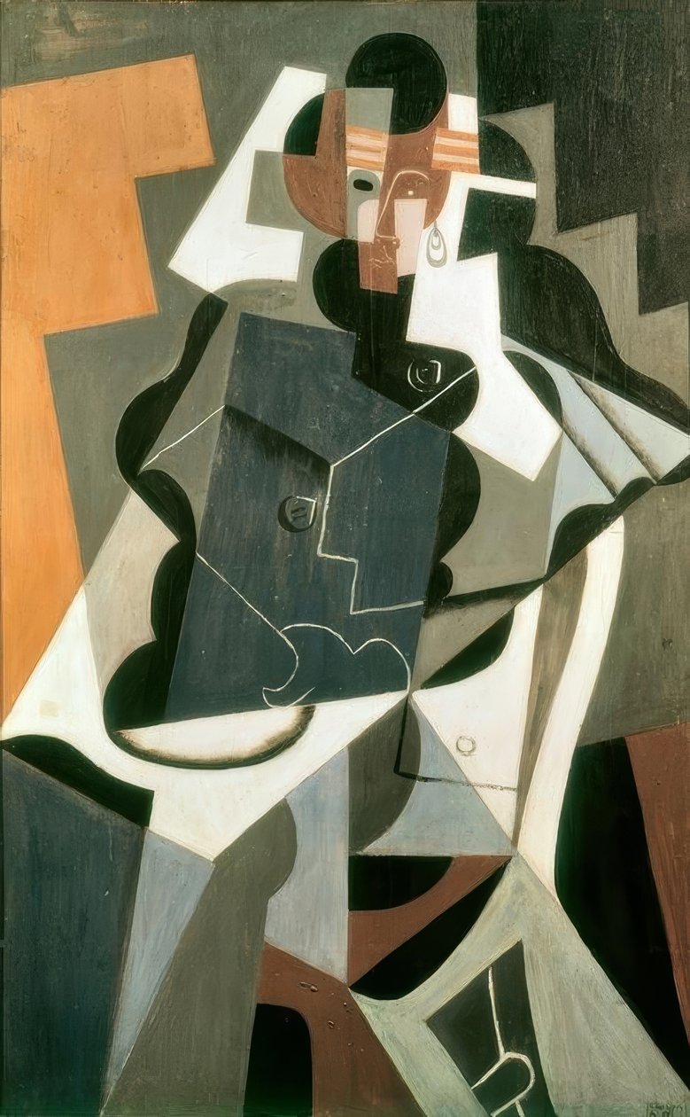 Postać kobiety autorstwa Juan Gris