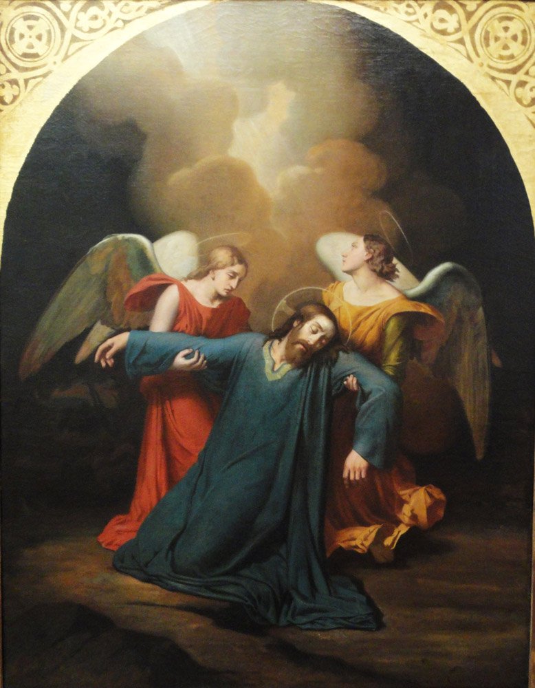 Chrystus w Getsemane czy zejście z krzyża? autorstwa Juan Leon Palliere