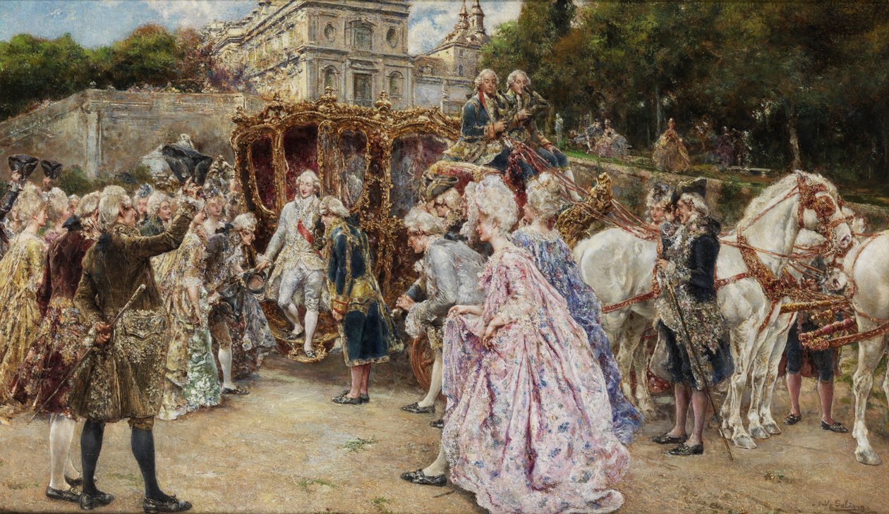 Przybycie księcia autorstwa Juan Pablo Salinas Teruel