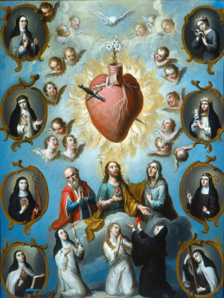 Serce Maryi autorstwa Juan Patricio Morlete Ruiz