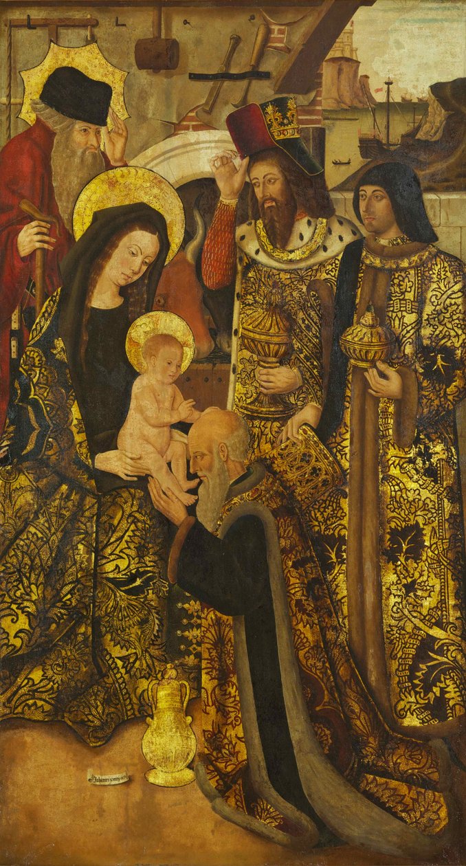 Adoracja Magów autorstwa Juan Pons