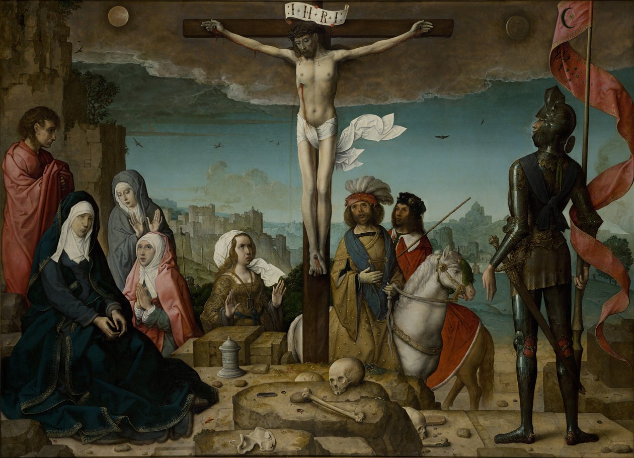 Ukrzyżowanie autorstwa Juan de Flandes