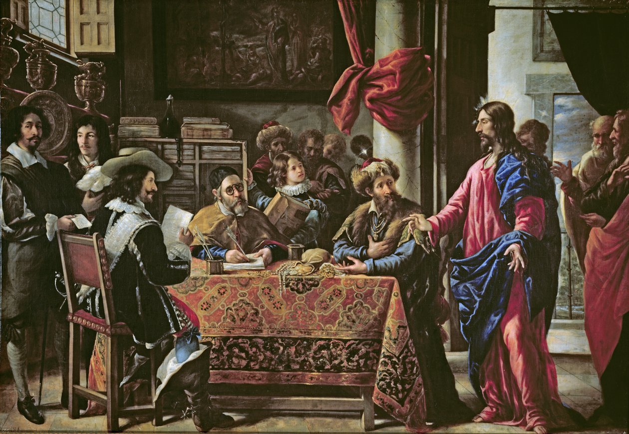 Powołanie św. Mateusza autorstwa Juan de Pareja