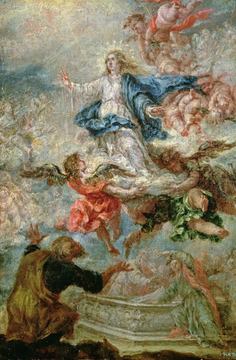Wniebowzięcie Najświętszej Maryi Panny, 1676 autorstwa Juan de Valdes Leal