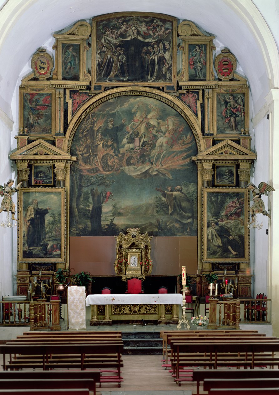 Ołtarz Eliasza autorstwa Juan de Valdes Leal