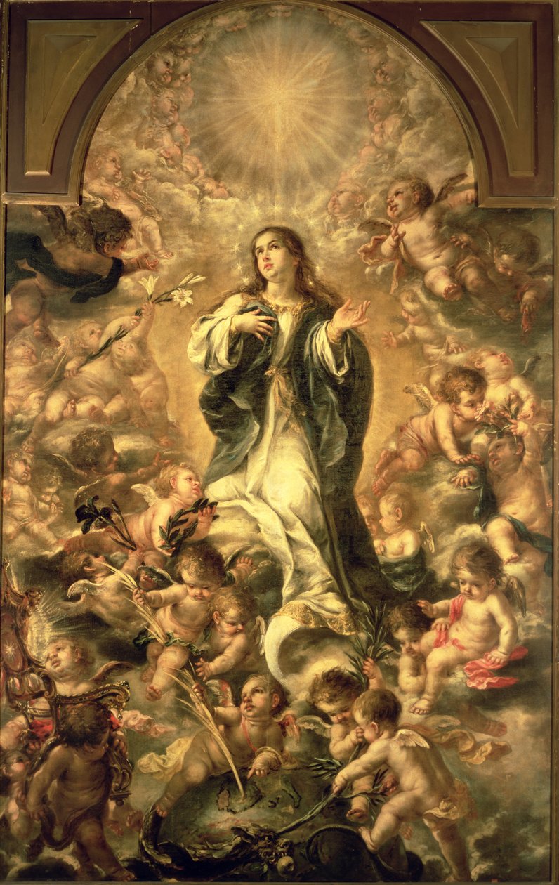 Niepokalane Poczęcie, 1670-1672 autorstwa Juan de Valdes Leal