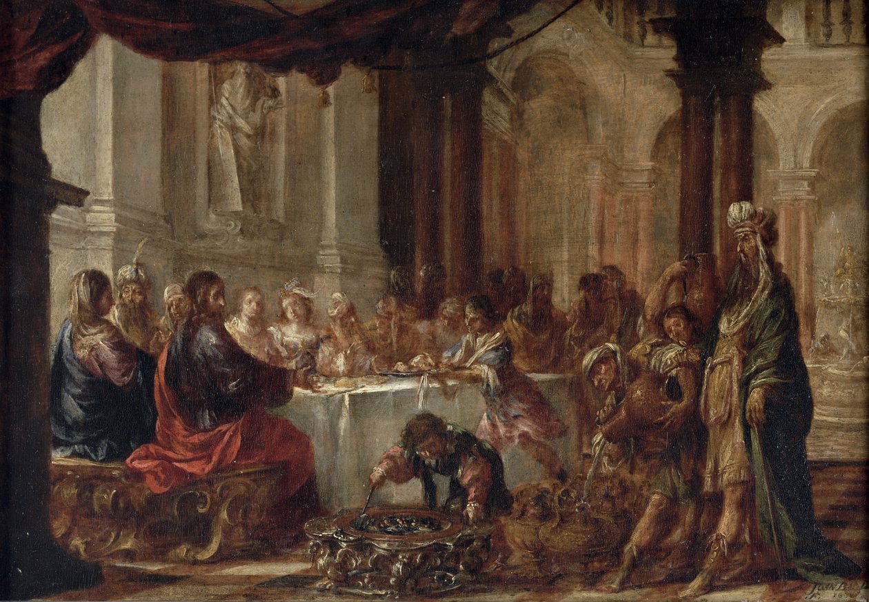 Ślub w Kanie, 1660 autorstwa Juan de Valdes Leal