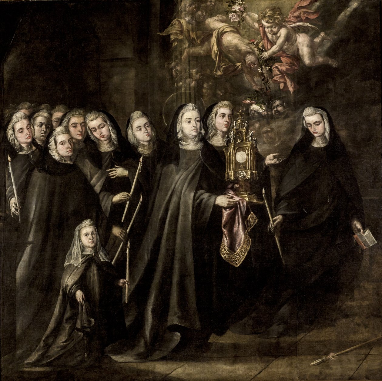 Procesja Santa Clara de Asís autorstwa Juan de Valdés Leal  