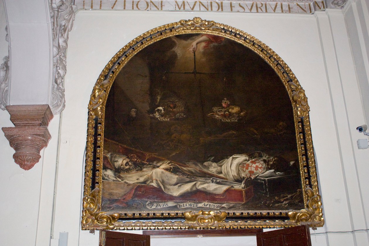 Koniec chwały świata autorstwa Juan de Valdes Leal