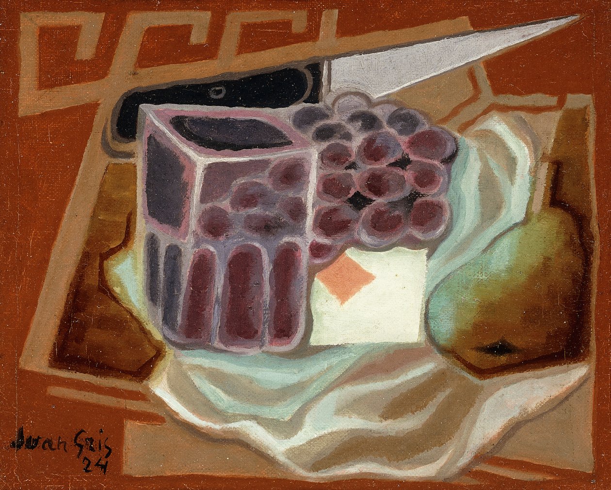 As karo; As karo, 1924 autorstwa Juan Gris
